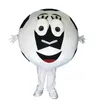 Halloween Futbol Maskotki Kostium Najwyższej Jakości Cartoon Ball Anime tematu Charakter Karnawał Unisex Dorośli Rozmiar Boże Narodzenie Urodziny Party Outfit Suit