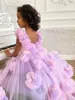 Luxury Hand Made Flower Girls Dresses For Weddings Baby Flowers Photoshoot Girl Dress Birthday Gowns