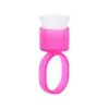 Tattoo Supply Ring Cups Werkzeuge Microblading Pigment Halter Permanent Make-Up Einweg Tattoos Tinte Tasse Mit Schwamm 11201461001