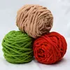 1 PC 100gball doux lait coton mélanges Polyester mélangé Chenille laine fil épais pour tricot à la main bricolage Crochet chapeau écharpe fil F5536507