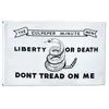 90 x 150 cm Dont Tread On Me Tea Party Rasselschlange Gadsden-Flagge USA gelbe Schlangen Staatsflaggen RRD12593