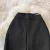 Pantalon Femme Capris Split Noir Flare Femmes Printemps Été Élégant Taille Haute Slim Mode OL Pantalon 2021 Femme Bell Bottom S1231