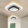 Plafoniere moderne a LED in acrilico Illuminazione quadrata per camera da letto Cucina Corridoio Corridoio Lampade per interni Apparecchi Lustres Deco Lig