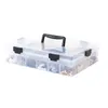 Multi-layer layered Building Blocks Lego Toys Large Capacity Hand Kids Storage Case Clear Plastic Organizer Box Dispensing 210922