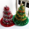 Chapeau d'arbre de noël sur 1 pc bandeau père noël fête de noël père noël déguisement chapeau décorations de vacances couvre-chef