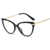 Sexy Women Cat Eye Reading Glasses Frames Computer Anti Blue Light Designer Ladies Optical Eyeglasses Fashion Eyewear Sunglasses