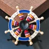 Kleurrijke Dubbele Dek Metalen Alloy Fidget Spinner Top 27 Stijl Gladde Lagers Mute Rainbow HandsPinner Stress Reliever Speelgoed Voor Kinderen Volwassen Geschenken