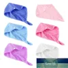 Shower Caps Thicken Coral Velvet Microfiber Hair Towel Wrap Twist Super Absorbent Solid Color Quick Drying Turban Cap Bath Hat Factory price expert design Quality