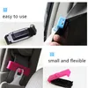 Pz / set Clip per cinture di sicurezza per auto Regolabili per automobili Fibbia per cintura di sicurezza Antigraffio Clip di fissaggio automatico Protezione Accessori per lo styling del veicolo1