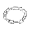 CKK Bracelet en argent Sterling lien rond Original bracelets pour femme Feminina Masculina Pulseras Mujer 925 bijoux