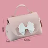 Tragbare Candy Wrap Tasche PU Leder Handtasche Party Hochzeit Gunsten Geschenk Boxen Schokolade Baby Dusche Weihnachten Party Liefert