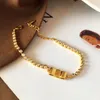 Chaîne à maillons bijoux de mode arc Bracelet en métal Design haute qualité cristal brillant placage doré pour fille dame cadeaux Fawn22
