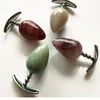 3 Pcs/Set Jade Anal Butt Plug Metal Beads Anus Plugs Stimulation G Spot Expansion Masturbation BDSM Female Adult Fun Products