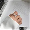 Anello solitario Anelli Gioielli Ruiyi Coreano Reale 925 Sterling Sier Eterotipico Doppia Perla Moda Donna Amanti del lusso personalizzati Regalo Y112