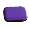 11.5*8*4 CM Colorful Hard EVA Portable Case Protecive Zipper Pouch Travel Bag Carry Box for Fingertip Pulse Oximeter Earphone Cable Wall Charger 50PCS/LOT