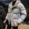 Winter Down Cotton-Padded Coat Dikte Heren Broodjas Student Hooded Warm Jacket Trendy Heren 211206