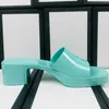 20ss Womens Sandals High Heels Rubber Slide Top Quality Sandal Platform Slipper Chunky Fast