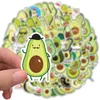 100 PCS Mixed Cartoon green avocado Graffiti Skateboard Stickers For Car Laptop Pad Bicycle Motorcycle PS4 Phone Luggage Decal Pvc4069680