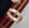 Роскошное качество узкое кольцо в 18 тыс. Роза, покрытая для женщин, свадебные ювелирные украшения имеют обычную коробку PS8857-1229M
