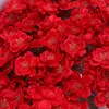 50Pcs / Set Fleurs Artificielles Fleur De Cerisier Tête De Savon Sakura Pour La Fête De Mariage Décoration De Noël Diy Chambre Décor Savon Fleurs 210317