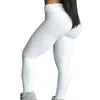 10colors Hot Women Yoga Pants Sexy White Sport leggings Push Up Tights Gym Exercise High Waist Fitness Running Athletic Trousers H1221