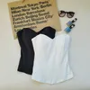 Summer off shoulder top white blouse sexy vintage sleeveless white black womens tops and blouses blusas ladies tops tunic shirts 210326