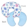 Baby Printed Nursing Pillows Case Maternity U Shaped ammande kudde Borttagbar tecknad spädbarnskamfoder Midja Cusion6956220