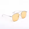 Lunettes de soleil marques coréennes rondes hommes femmes Woogie Pilot des lunettes de cadre polarisant UV400 Lens3411333