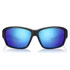 Gafas de sol polarizadas clásicas de la marca Carfia para hombres, gafas de sol deportivas para exteriores, gafas de sol cuadradas de diseño envolvente, lentes de espejo masculino eyew229j