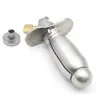 Anal Stretching Open Tool Adult Stainless Steel Anal Plug With Lock Expanding Ass Appliance Sex Toy125