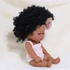 35CM Bebe Reborn Baby Doll Toys For Girls Full Body Silicone Dolls Boy Cute Fashion Toddler Play House Doll For Children Gifts Q0910