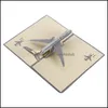 Greeting Event Festive & Gardengreeting Cards High Quality 3D Card Engraving Paper-Cut Airplane Model Creative Gift Home Party Supplies Drop