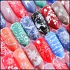 Decals Salon Health & Beautynail Stamp Plate Stencils Stickers Snowflake Flower Animals Letters Owl Gel Polish Stam Templates Diy Nail Art M