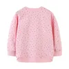 Sairead Baily Bluz Bluzy Animal Koty maluchowe dziewczęta bluzy bluzy Bluzy jesienne niemowlę dzieci 039s odzież różowy kolory 7228285