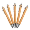 Stock promocyjny marketing bambusowy długopis wysokiej jakości logo grawne naturalne niestandardowe przyjazne ekologiczne prezenty drewniane