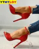 Kobiety sandały T-Strap High Heels Chaussures Femme Sexy Stripper Buty Nowe Peep Stopa Summer Snake Wzory Peep TOE 5 x05266566139