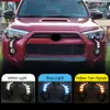 1 Set LED Daytime Running Light Car Lampa mgła mgła dla Toyota 4 Runner 4Runner 2014 2015 2016 2017 2018 2019 2020 2021