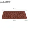 M0187 outils de décoration de gâteau silicone moule à chocolat lettre et numéro fondant moules biscuits ustensiles de cuisson