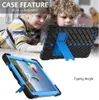Protection Case For ipad 10.2 10.9 11 air4 mini 6 8.3 inch silicon Shockproof Tablet cover