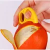 2021 Plast apelsinskalare Zester citron Grapefrukt Frukt Slicer Opener Cutter Kitchen Gadgets slumpmässigt