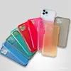 Capas de telefone celular para iphone 12 pro máximo mini 11 colorfull botão geado tpu macio anti-outono caso 10 cores