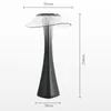 Lâmpadas de mesa portátil LED USB Recarga Slim cintura noite luz touch mesa de cabeceira decoração lâmpada lendo escritório escritório quarto quarto