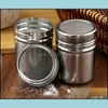 Colanders & Strainers Kitchen Tools Kitchen, Dining Bar Home Garden Coffee Sifter Stainless Chocolate Shaker Cocoa Flour Icing Sugar Powder