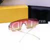 Moda damska okulary przeciwsłoneczne do jazdy Unisex klasyczny list Adumbral luksusowe męskie okulary przeciwsłoneczne bez oprawek projektant męskie okulary przeciwsłoneczne fajne okulary 7 kolorów
