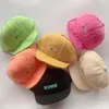 Casquettes chapeaux printemps été bébé casquette de Baseball couleur unie doux enfants chapeau de soleil bonbons lettre né garçon fille infantile visière de plage