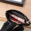 Porte-monnaie portefeuille clés de poche de portefeuille concepteurs de portefeuilles concepteurs de sac à lèvres porte-sac à main porte-carte avec sac à poussière de qualité supérieure caviar LAMBSKI9109841