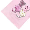 T-Shirts For Girls Cartoon Cat Girls Top Changable Sequins Kids Tshirt Teenage Kids Summer Clothes 6 8 10 12 13 14 Year 210302 73 Z2