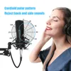 Maono Condenser Profesyonel Podcast Studio Mikrofon Ses 3.5mm Bilgisayar Mic YouTube Karaoke Oyun Kayıt