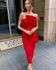 cinghie sexy del vestito rosso