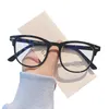 Mode solglasögon ramar blå ljus blockerande glasögon platt spegel dator användning lättvikt anti eyestrain retro för kvinnor och män delförsäljning